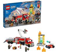 Lego 60282 City Fire Command Unit Building Set, Fire Engine produit retiré neuf