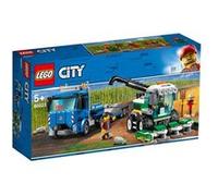 LEGO Set de construction City Great Vehicles 60223 Le transport de l'ensileuse G