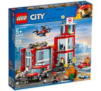 LEGO City La caserne de pompiers - 60215, Jouets de construction