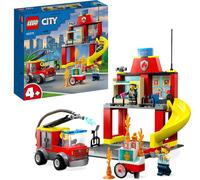 60375 Lego City La Caserne et le camion des pompiers