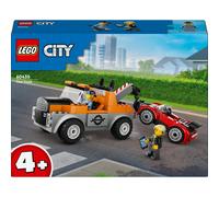 60435 LEGO® CITY Chariot de remorquage avec voiture de sport
