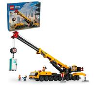 LEGO Set de construction City 60409 Grue de chantier mobile jaune cadeau pour enfants
