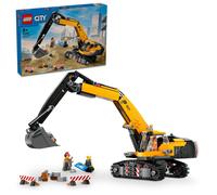 LEGO® City 60420 La pelleteuse de chantier jaune