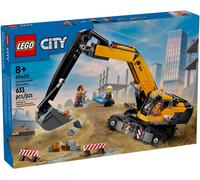 LEGO® City 60420 La pelleteuse de chantier jaune