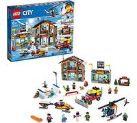 LEGO®-City La station de ski Enfant 6 Ans et Plus, Jeu de Construction 806 Pièces 60203