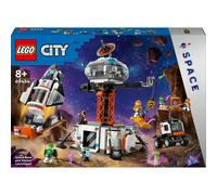 LEGO® City 60434 La station spatiale et la base de lancement de fusées