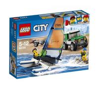 LEGO - Set de construction City 60149 - Le 4x4 avec catamaran