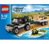 LEGO City - Le 4x4 de transport des scooters des mers - 60058