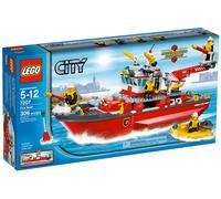 LEGO City - Le bateau des pompiers - 7207