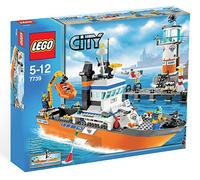 LEGO City - Le bateau et la tour de contrôle des garde-côtes - 7739