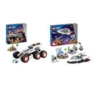 LEGO City Le Rover d’Exploration Spatiale et la Vie Extraterrestre, Jouet de Véhicul & City Le Vaisseau et la Découverte de l’Astéroïde, Jouet de Véhicule, Cadeau pour Garçons et Filles Dès 4 Ans