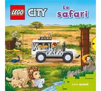 LEGO® City Le safari Livre animé - AMEET Studio - Eyrolles - cartonné - Album jeunesse