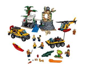 Lego City Le Site d'exploration de la Jungle 60161 (813 Pièces)