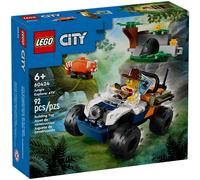 LEGO® City 60424 Le tout-terrain de l’explorateur de la jungle et le panda roux