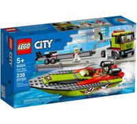 LEGO City - Le transport du bateau de course - 60254