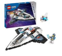 LEGO City Le Vaisseau interstellaire 60430 | Jouet pour garçon 6 ans, jeu créatif sur l'espace, véhicule & minifigurines d’astronautes, cadeau d'anniversaire, 240 pièces