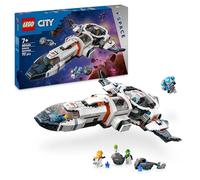 LEGO Jouet Le vaisseau spatial galactique modulaire 60446 – Dès 7 ans, 4 minifigurines