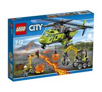 LEGO City - L'hélicoptère d'approvisionnement du volcan - 60123