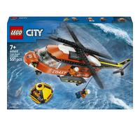 LEGO City 60503 L’Hélicoptère des Garde-Côtes - Jeu de Construction 7 ans - Idée de Cadeau