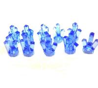 Lego City - Lot de 10 cristaux Power Miners - Bleu clair