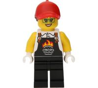 LEGO City : Minifigure du vendeur de snacks