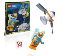 LEGO City MiniFigure: Space Port - Astronaut (with Jetpack and Flashlight) 60077