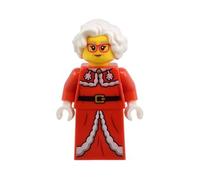 LEGO City Mme Claus Avec Robe Rouge Doublée De Fourrure Minifigure De 60436