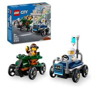 LEGO City Pack de bolides de Course : Avion Contre lit d'hôpital - Jeu de Construction pour garçons et Filles dès 5 Ans avec Voitures caisses à Savon - Idée de Cadeau d'anniversaire 60459
