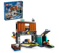 Lego City - Le Hors-Bord De La Police Et La Cachette Des Voleurs - 60417