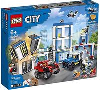 LEGO City Police Station 60246 Police Toy, Fun Building Set for Kids, New 2020 (743 Pieces)