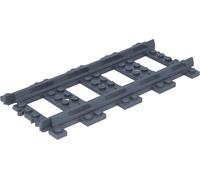 LEGO® City Rail de chemin de fer droit gris foncé - 53401 NOUVEAU ! Quantité 50x