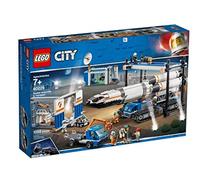 LEGO Set de construction City 60229 – Montage et transport de fusée