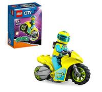 LEGO City Stuntz 60358 La Cyber Moto de Cascade, Jouet Véhicule pour Effectuer des Sauts et des Figures, Jeu pour Garçons et Filles 5 Ans, Idée Cadeau