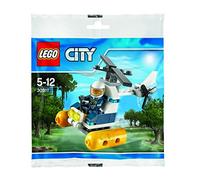 LEGO City - Mini-set Hélicoptère de la police des marais 30311 en sachet plastique