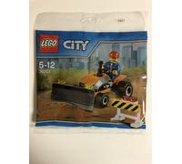 LEGO City Tracteur Et Ouvrier 30353 Neuf Sous Film Polybag Scellé