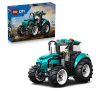 LEGO City Tractor Toy - Farm Vehicle Model Building Kit with a Farmer Minifigure