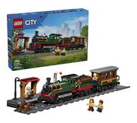 LEGO City 60511 Le Train à Vapeur Rétro - Jouet Garçon ou Fille dès 7 ans - Maquette STEM