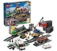 LEGO City - Train de marchandises télécommandé 60198 - Jeu de Construction LEGO
