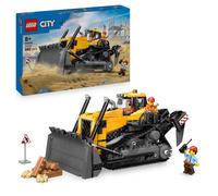 LEGO City Yellow Bulldozer Toy - Large Construction Vehicle Building Set - incl.