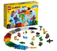 LEGO Classic 11015 Autour du monde, les animaux les plus emblématiques du mon...