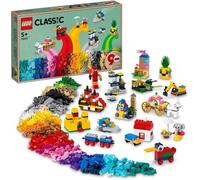 LEGO® Classic 11021 90 Ans de Jeu, Jouet de Construction avec des Modèles Emblématiques
