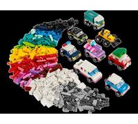 LEGO Classic 11036 Les véhicules créatifs Idée Cadeau,Maquette,Décoration Maison