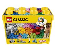 LEGO Classic Boîte de Briques créatives Deluxe 10698 | Jouet pour garçon ou fille dès 4 ans, jeu créatif avec rangement, fenêtres & roues, loisirs créatifs, idée cadeau, 790 pièces