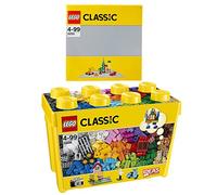 Lego Classic 0698 10701 Lot de 2 Grandes boîtes de Construction + Plaque de Base