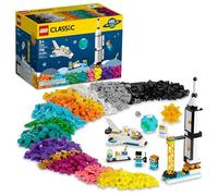 LEGO Classic Space Mission 11022 Kit de construction ; comprend 10 mini jouets spatiaux à construire en 1 pour enfants de 5 ans et plus (1 700 pièces)