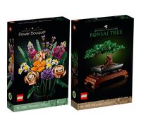 Creator Expert lot de 2 articles - Bouquet de fleura et arbre Bonsai
