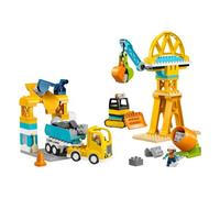 LEGO Constructions DUPLO TOWN Chantier Et Véhicules 3 En 1