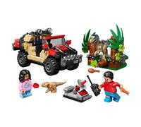 LEGO Constructions JURASSIC WORLD Évasion Du Raptor Sur Le Tout-Terrain