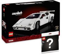 Lego Countach (Lego 10337) - Countach Lego avec sac en plastique - Nouveautés Lego 2025