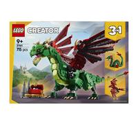 LEGO CRÉATEUR : Dragon Médiéval 3en1 (31161) - NEUF & SCELLÉ